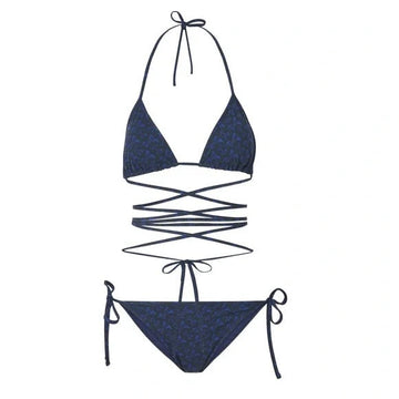 BURBERRY TB MONOGRAM TWO PIECE BIKINI