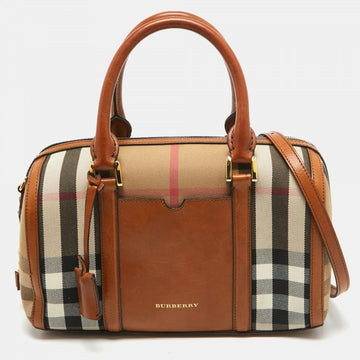 BURBERRY HOUSE CHECK ALCHESTER MEDIUM BOWLER New 1:1 Bags