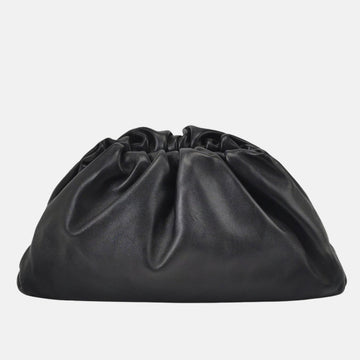 Bottega Veneta Pouch Large Black Calfskin Leather