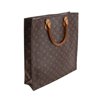 Louis Vuitton Sac Plat Monogram Leather/canvas