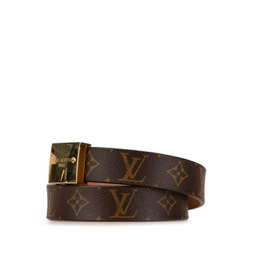 Brown Louis Vuitton Monogram Ceinture Belt