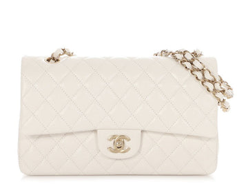 CHANEL CAVIAR QUILTED LEATHER CLASSIC DOUBLE FLAP SHOULDER BAG