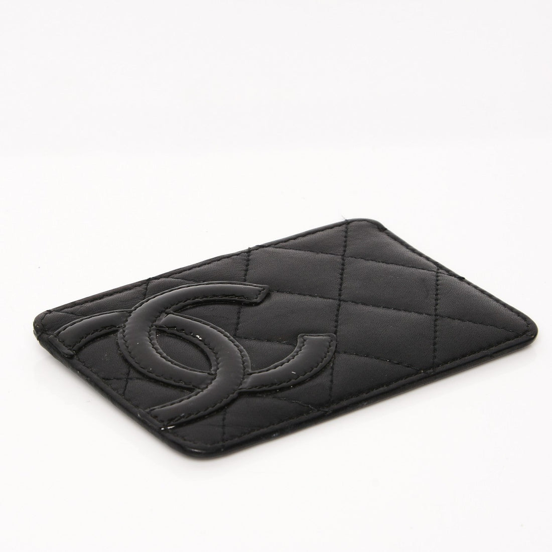 CHANEL LIGNE CAMBON QUILTED CALFSKIN CARD HOLDER