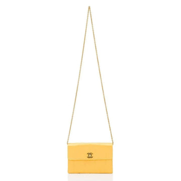 CHANEL VINTAGE VERTICAL QUILTED SATIN MINI FLAP BAG