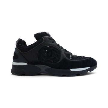 Chanel Tweed Sneakers - Women's 37