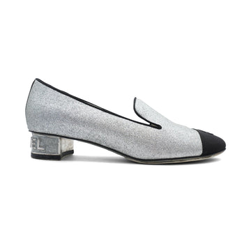 Chanel 'Logo Heel' Kitten Heels - Women's 36.5