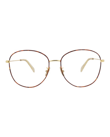 Celine Womens Round/Oval Bronze Bronze Transparent Fashion Designer Eyewear