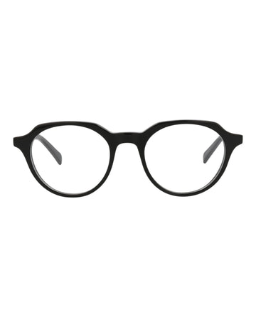 Celine Mens Round/Oval Black Black Transparent Fashion Designer Eyewear