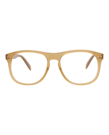 Celine Womens Aviator Brown Brown Transparent Fashion Designer Eyewear