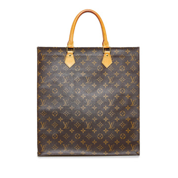 Louis Vuitton Sac Plat Monogram Leather/canvas