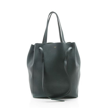 Celine Leather Cabas Phantom Medium Tote