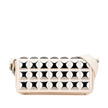 Top Quality Chanel CC Jersey Pyramid Stud Flap (SHG-E3QMwv)