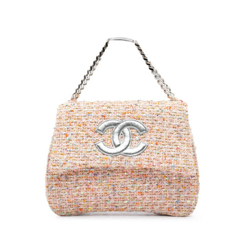 Top Quality Chanel CC Tweed Flap (SHG-LRSREN)