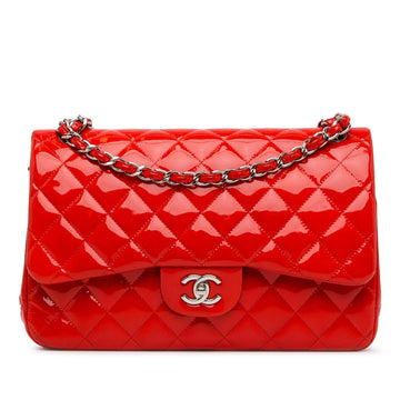 Top Quality Chanel Jumbo Classic Patent Double Flap (SHG-Pg0nJy)