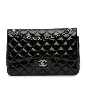 Top Quality Chanel Jumbo Classic Patent Double Flap (SHG-67ErRs)