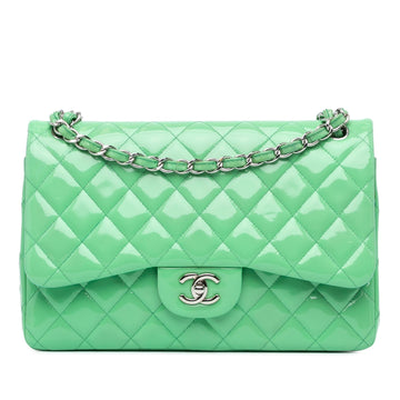 Top Quality Chanel Jumbo Classic Patent Double Flap (SHG-vCasJx)