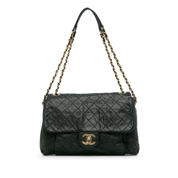 Top Quality Chanel Large Aged Calfskin Chic Quilt Flap (SHG-qmJwT4)