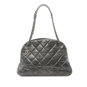 Top Quality Chanel Large Aged Calfskin Just Mademoiselle Bowling Bag (SHG-qznmmK)