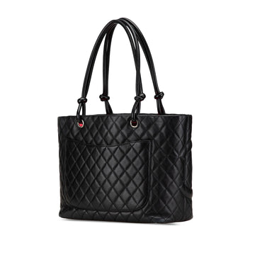 Chanel Large Lambskin Cambon Ligne Tote