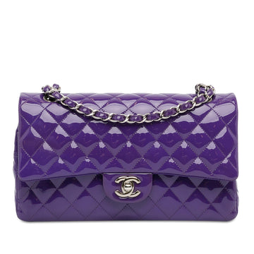 Top Quality Chanel Medium Classic Patent Double Flap (SHG-pGzzwl)