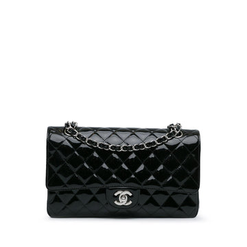 Top Quality Chanel Medium Classic Patent Double Flap (SHG-YMfskG)