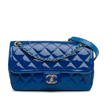 Top Quality Chanel Medium Patent Coco Shine Flap (SHG-Aqx4H2)