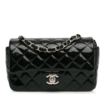 Top Quality Chanel Mini Rectangular Classic Patent Single Flap (SHG-foRix8)