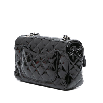Chanel Mini Rectangular Classic Patent Single Flap