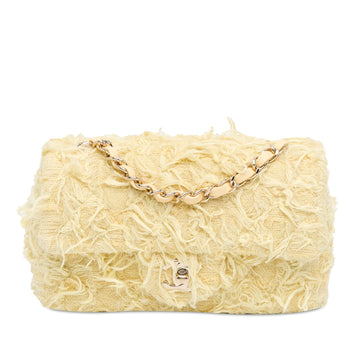 Top Quality Chanel Mini Rectangular Classic Tweed Single Flap (SHG-jZJQpU)