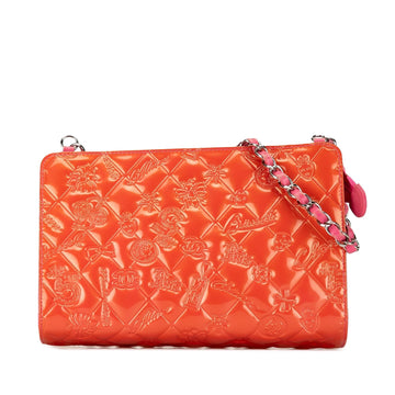 Top Quality Chanel Patent Calfskin Lucky Symbols Shoulder Bag (SHG-ZPRkza)