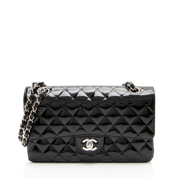 Top Quality Chanel Patent Leather Classic Medium Double Flap Bag (SHF-XaMpG8)