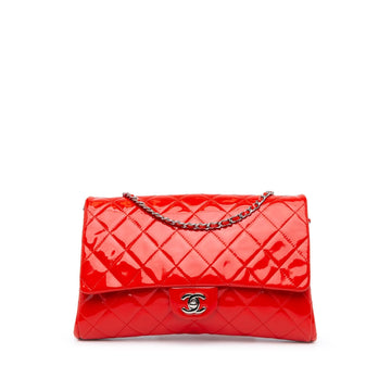 Top Quality Chanel Quilted Patent New Clutch With Chain (SHG-SbQhLa)