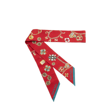 Top Quality Chanel Silk Jewelry Bandeau Scarf (SHF-OaRMru)