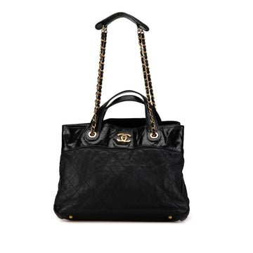 Top Quality Chanel Small Quilted Calfskin In The Mix Satchel (SHG-Mf2tgw)