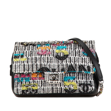 Top Quality Chanel Tweed Easy Fantasy Flap (SHG-TttyWG)