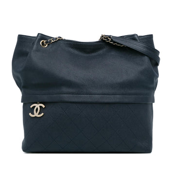 Top Quality Chanel Zip and Carry Shopping Tote (SHG-DcefDx)