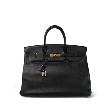 Birkin 5 Noir leather  [B] Stamp