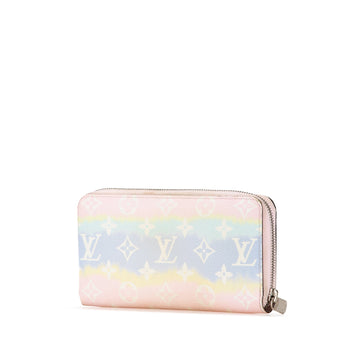 Pink Louis Vuitton Monogram Escale Zippy Wallet