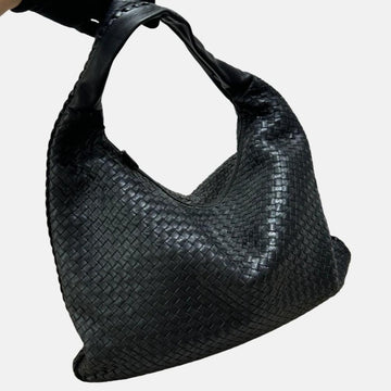 Bottega Veneta Veneta Hobo Large Black 50-53cm Lambskin Leather
