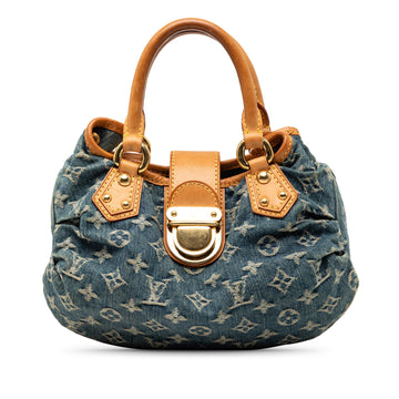 Pleaty Handbag Denim Small