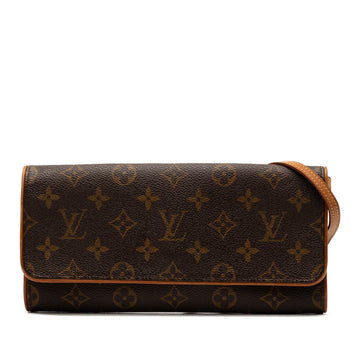 Twin Handbag Monogram Canvas GM