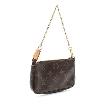 Brown Louis Vuitton Monogram Trunks and Bags Mini Pochette Accessoires