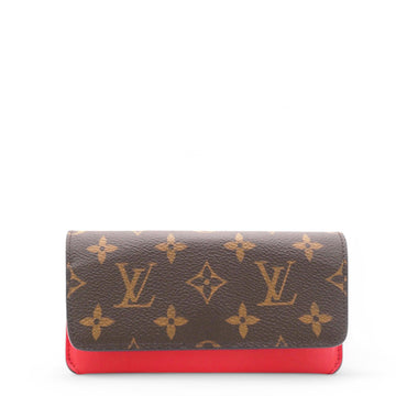 Monogram Woody Glasses Case Rouge