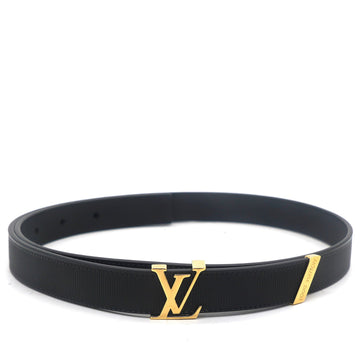Initiales 20mm Belt Black 75