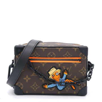 Soft Trunk New 1:1 Bags Monogram Canvas with LV Friends Patch Mini