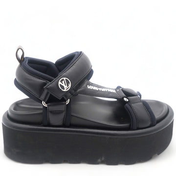Pool Pillow Flat Comfort Sandal 37 black
