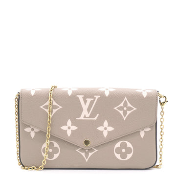 Empreinte Monogram Giant Felicie Pochette Tourterelle Creme