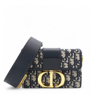 Oblique 30 Montaigne Flap Bag Blue