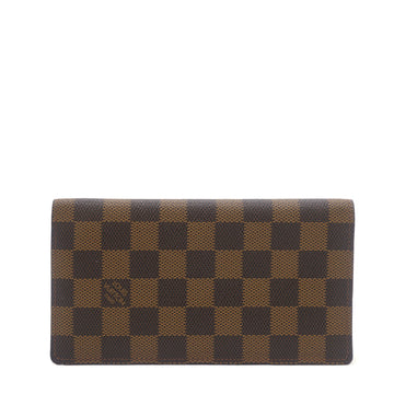 Damier Ebene Canvas Porte Valeurs Organizer Wallet