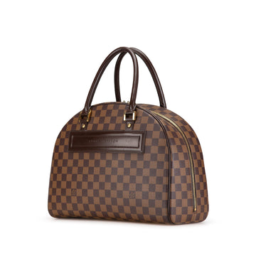 Brown Louis Vuitton Damier Ebene Nolita Travel Bag
